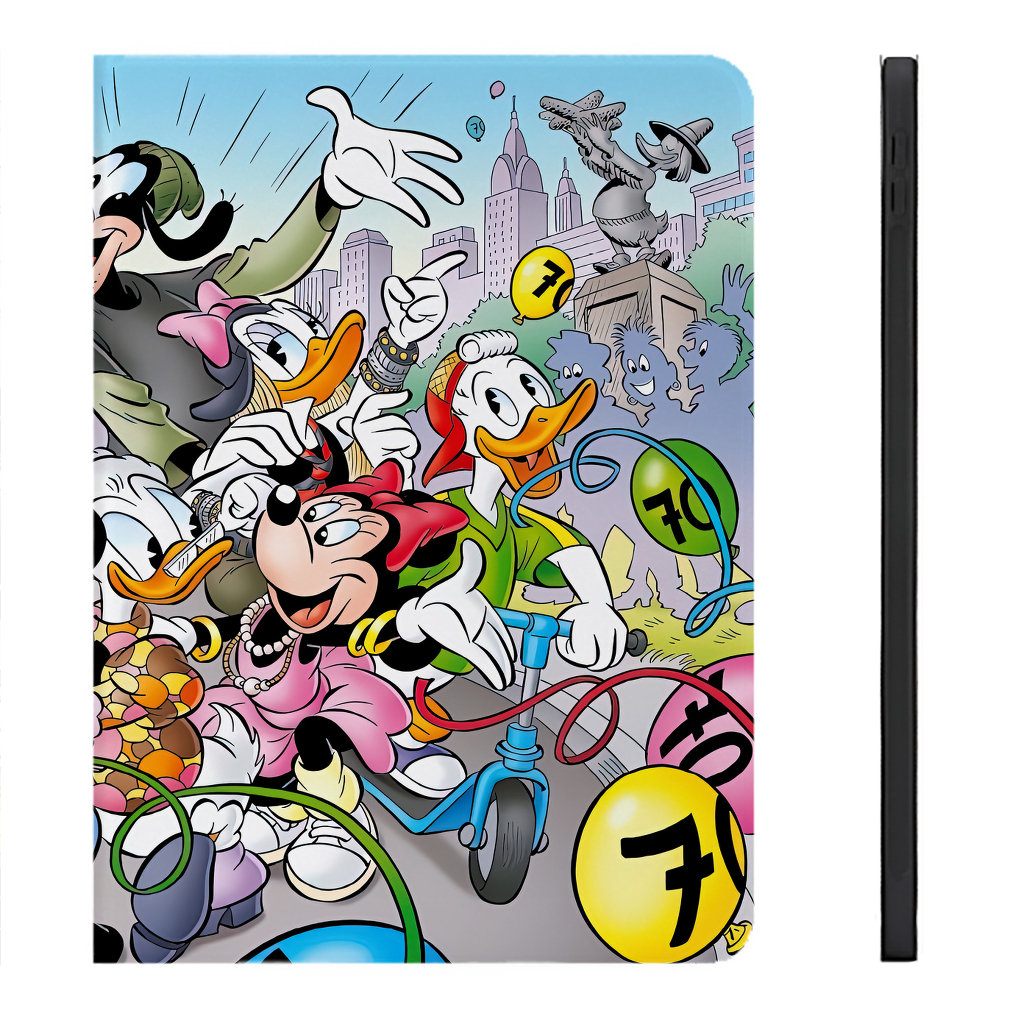 （画像用） ミッキーマウス Mickey Mouse IPadケース ペンホルダー付き ブックスタイルデザイン